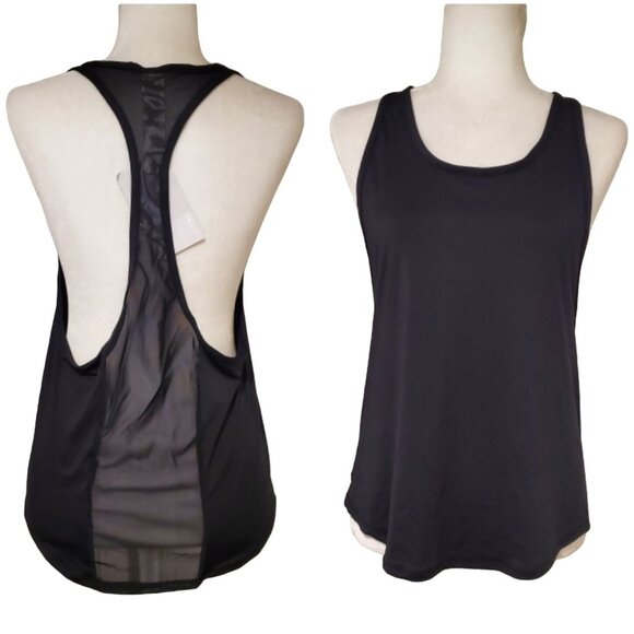 Fabletics Hayden Tank Top Womens Small Scoop Neck Low Armholes Racerback Top - Picture 2 of 10